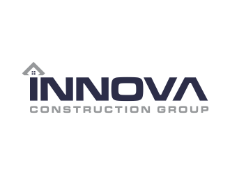 Innova Construction Group, Innova Homes logo design by oke2angconcept