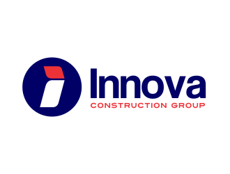 Innova Construction Group, Innova Homes logo design by AisRafa