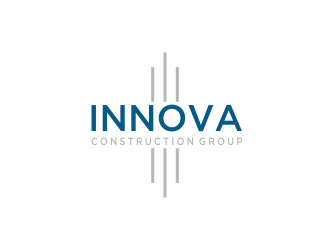 Innova Construction Group, Innova Homes logo design by afra_art