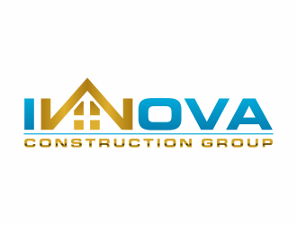 Innova Construction Group, Innova Homes logo design by Mahrein