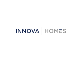 Innova Construction Group, Innova Homes logo design by ammad