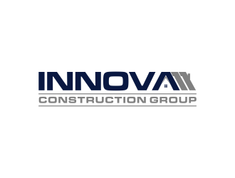 Innova Construction Group, Innova Homes logo design by ammad