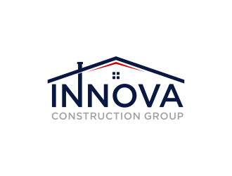 Innova Construction Group, Innova Homes logo design by ammad