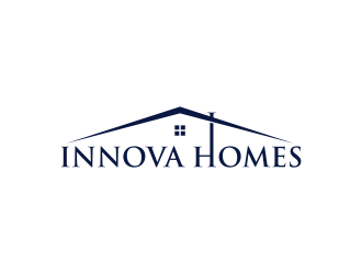 Innova Construction Group, Innova Homes logo design by ammad