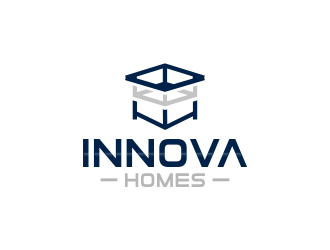 Innova Construction Group, Innova Homes logo design by WooW