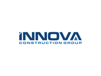 Innova Construction Group, Innova Homes logo design by RIANW