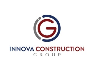 Innova Construction Group, Innova Homes logo design by planoLOGO