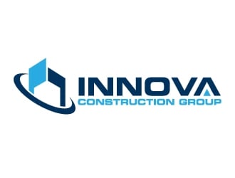 Innova Construction Group, Innova Homes logo design by jaize