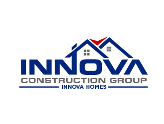 Innova Construction Group, Innova Homes logo design by THOR_