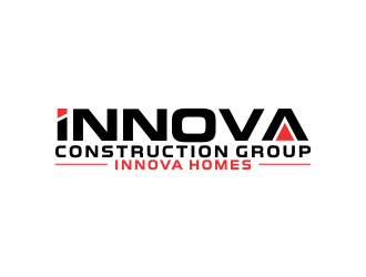 Innova Construction Group, Innova Homes logo design by akhi