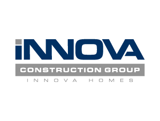 Innova Construction Group, Innova Homes logo design by torresace