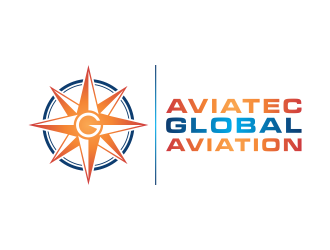 AVIATEC GLOBAL AVIATION logo design by BlessedArt