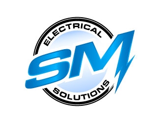 SM Electrical Solutions  logo design by daywalker