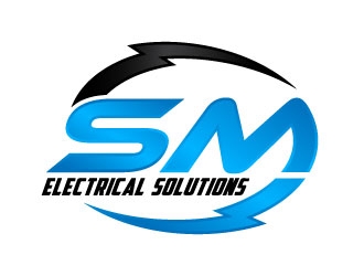 SM Electrical Solutions  logo design by daywalker