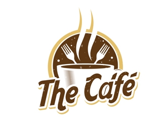 The Cafe logo design by DreamLogoDesign