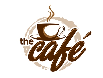 The Cafe logo design by DreamLogoDesign