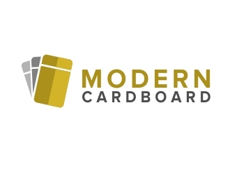 Modern Cardboard logo design by amar_mboiss