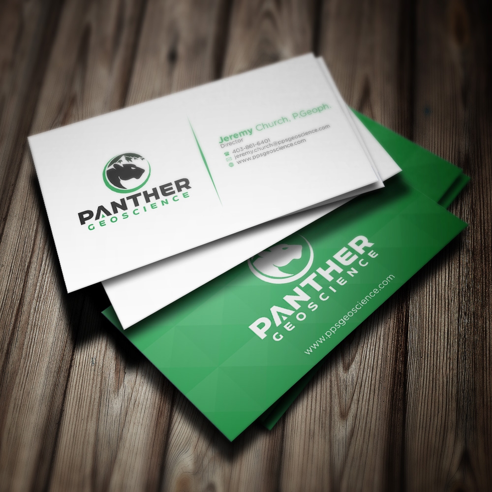 Panther Geoscience logo design by mletus