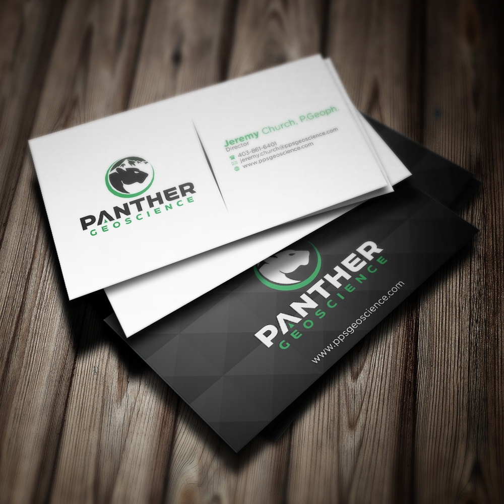 Panther Geoscience logo design by mletus