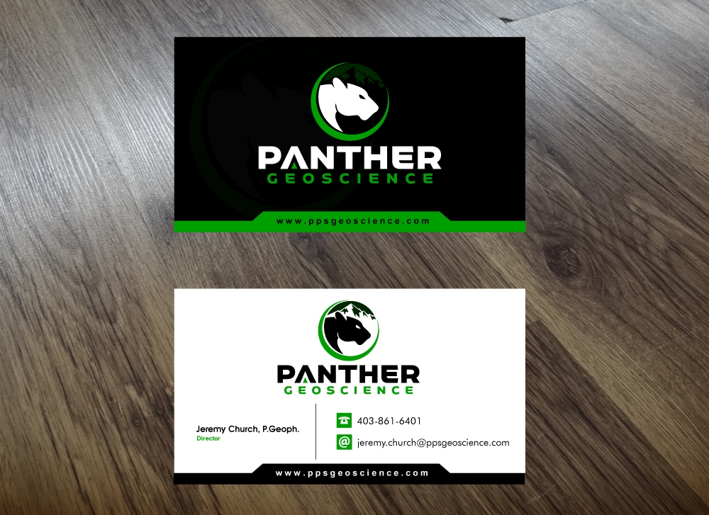 Panther Geoscience logo design by shravya