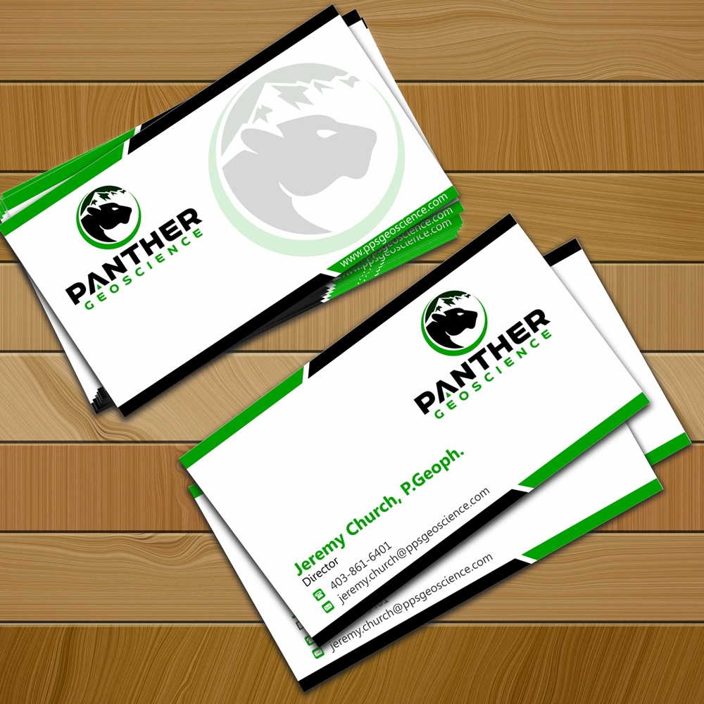 Panther Geoscience logo design by ManishKoli