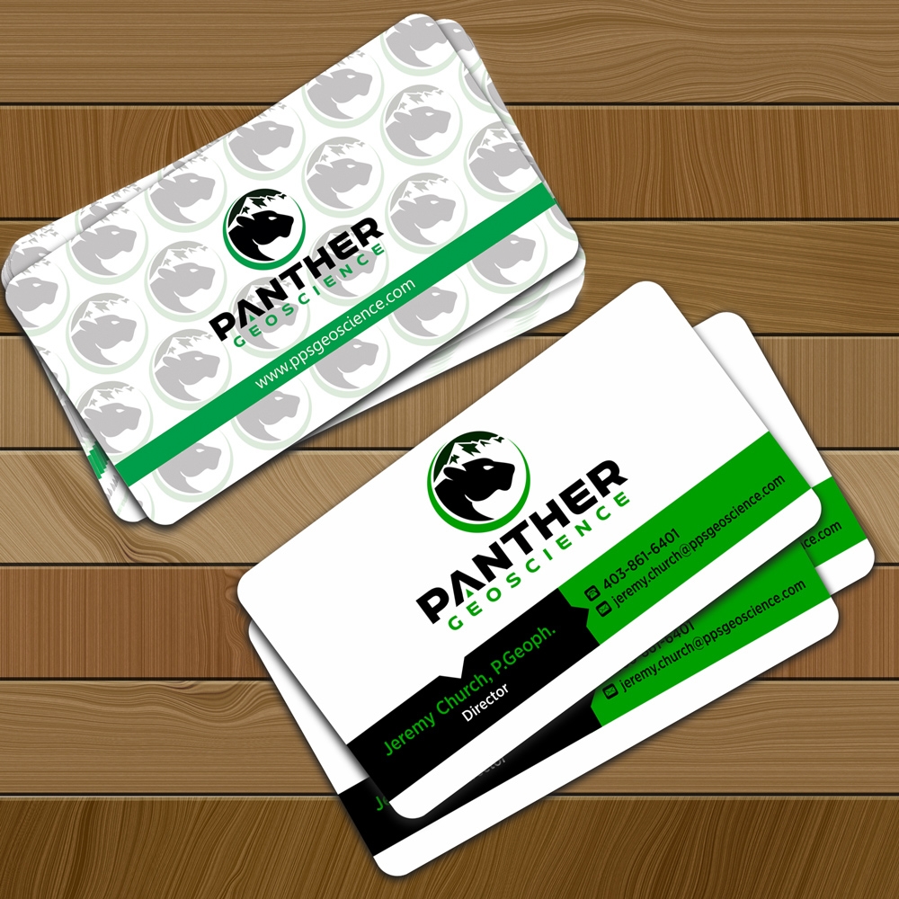 Panther Geoscience logo design by ManishKoli