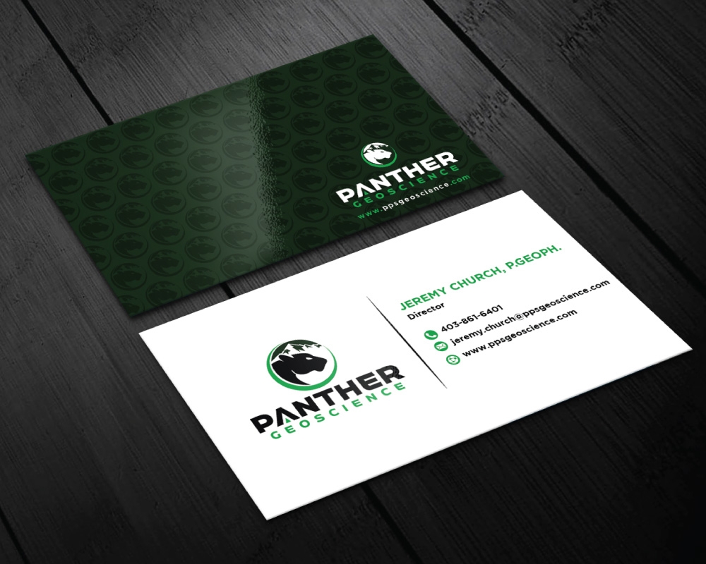 Panther Geoscience logo design by Boomstudioz