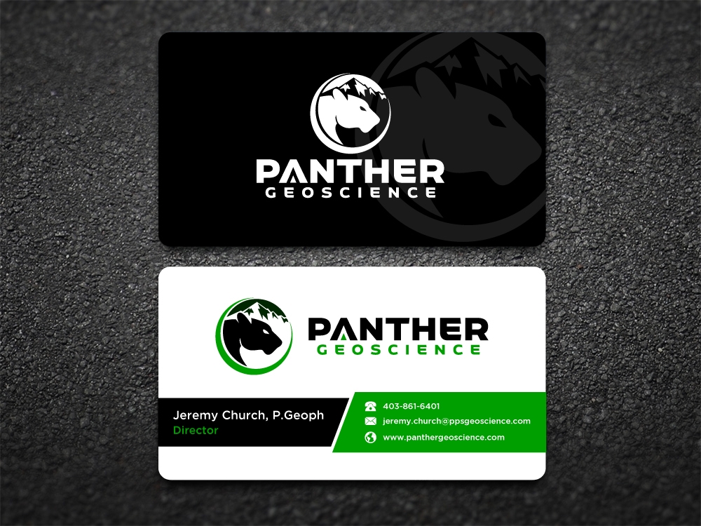 Panther Geoscience logo design by labo