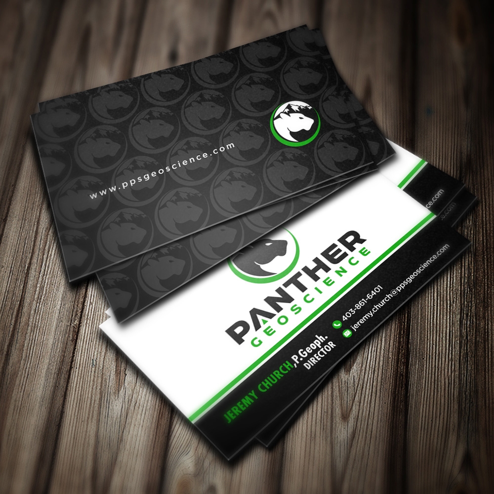 Panther Geoscience logo design by scriotx