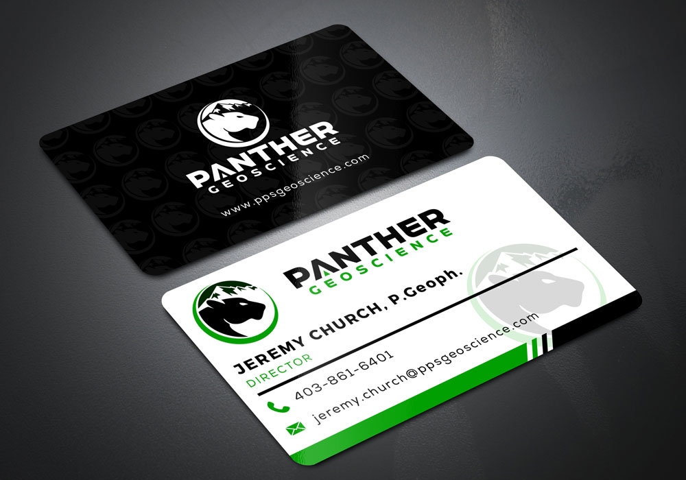 Panther Geoscience logo design by Gelotine