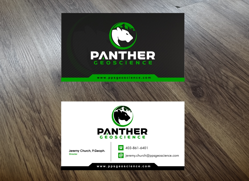 Panther Geoscience logo design by shravya