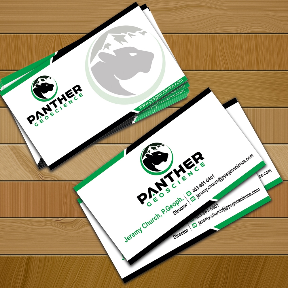 Panther Geoscience logo design by ManishKoli