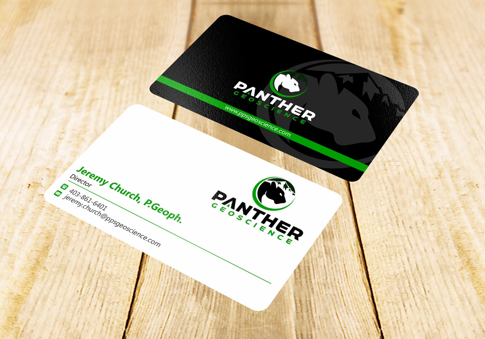 Panther Geoscience logo design by ManishKoli