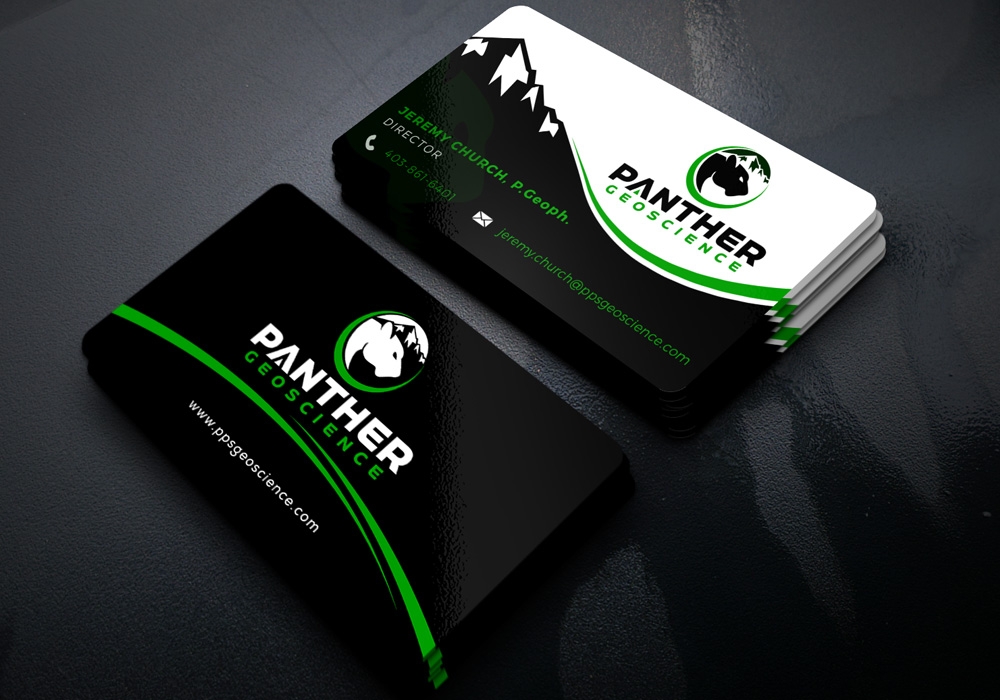 Panther Geoscience logo design by Gelotine