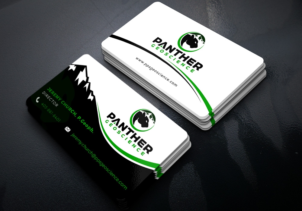 Panther Geoscience logo design by Gelotine