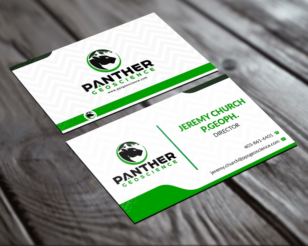 Panther Geoscience logo design by MastersDesigns