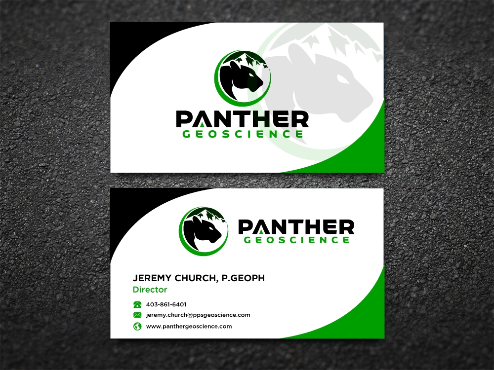 Panther Geoscience logo design by labo