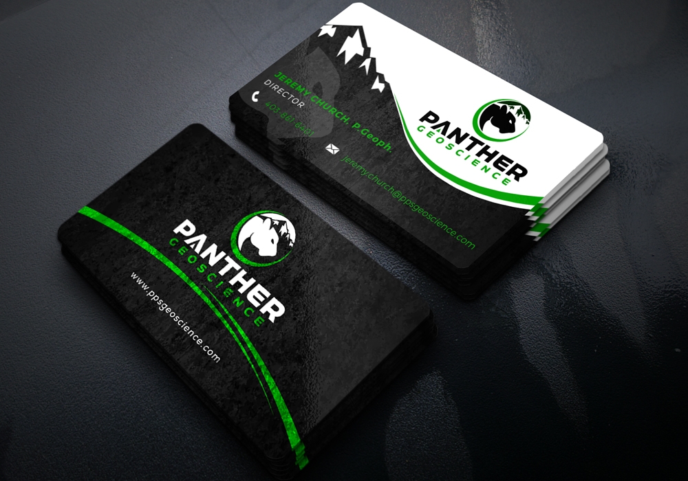 Panther Geoscience logo design by Gelotine