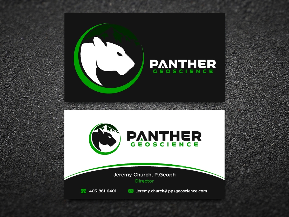 Panther Geoscience logo design by labo