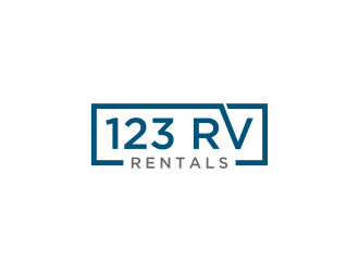 123 RV RENTALS logo design by salis17