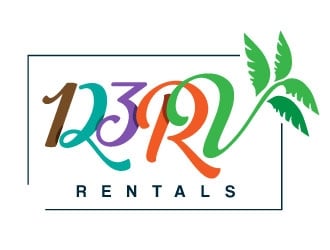 123 RV RENTALS logo design by Suvendu