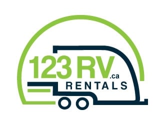 123 RV RENTALS logo design by Suvendu