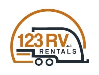 123 RV RENTALS logo design by Suvendu