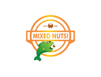 Mixed Nuts! logo design by haidar