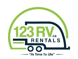 123 RV RENTALS logo design by Suvendu