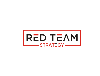 Red Team Strategy logo design by Zeratu