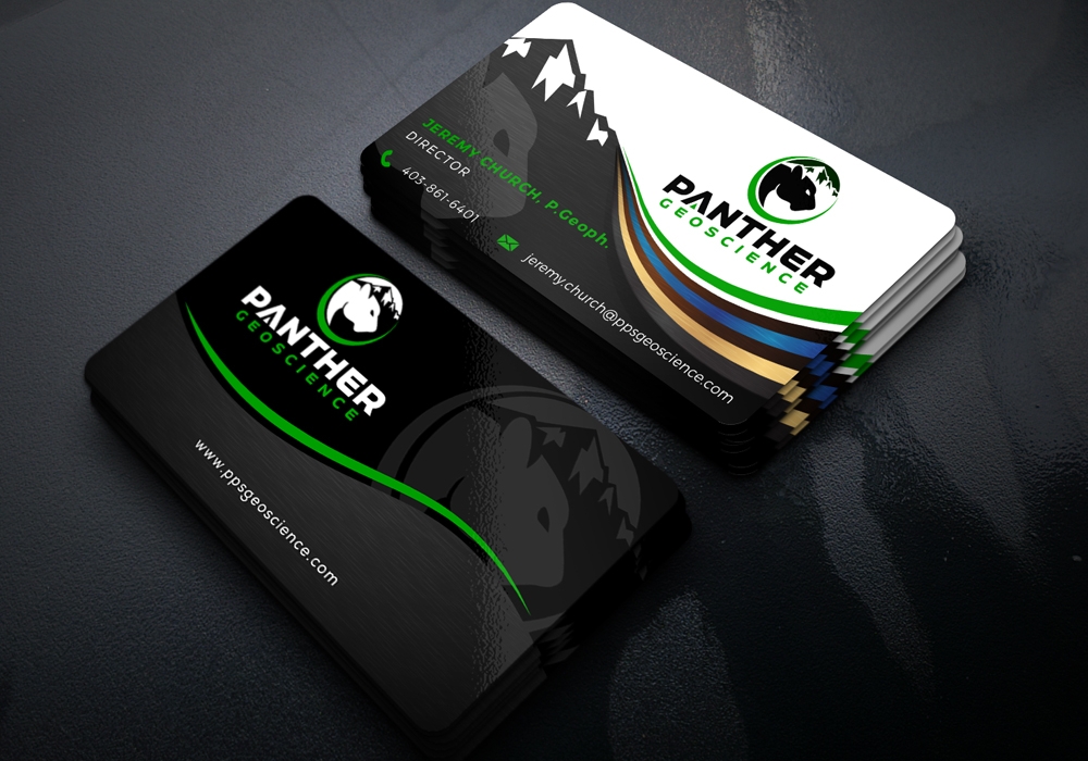 Panther Geoscience logo design by Gelotine