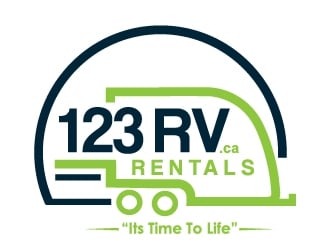 123 RV RENTALS logo design by Suvendu