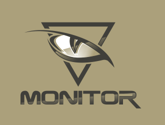 Monitor logo design by Cekot_Art