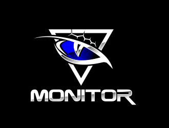 Monitor logo design by Cekot_Art